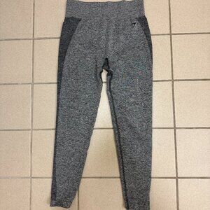 Gymshark Adapt Seamless Leggings Grey Marl Women Size XL